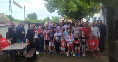 Karavan FK Crvena zvezda u Srpskoj Crnji Karavan FK Crvena zvezda u Srpskoj Crnji